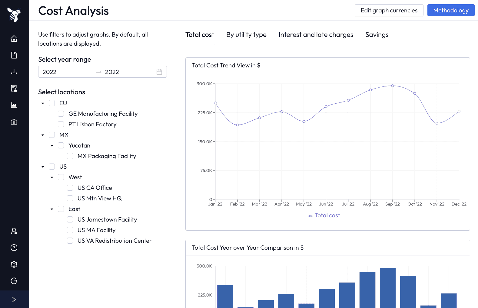 Nectar constellation alternative | nectar — automated utility data management screenshot