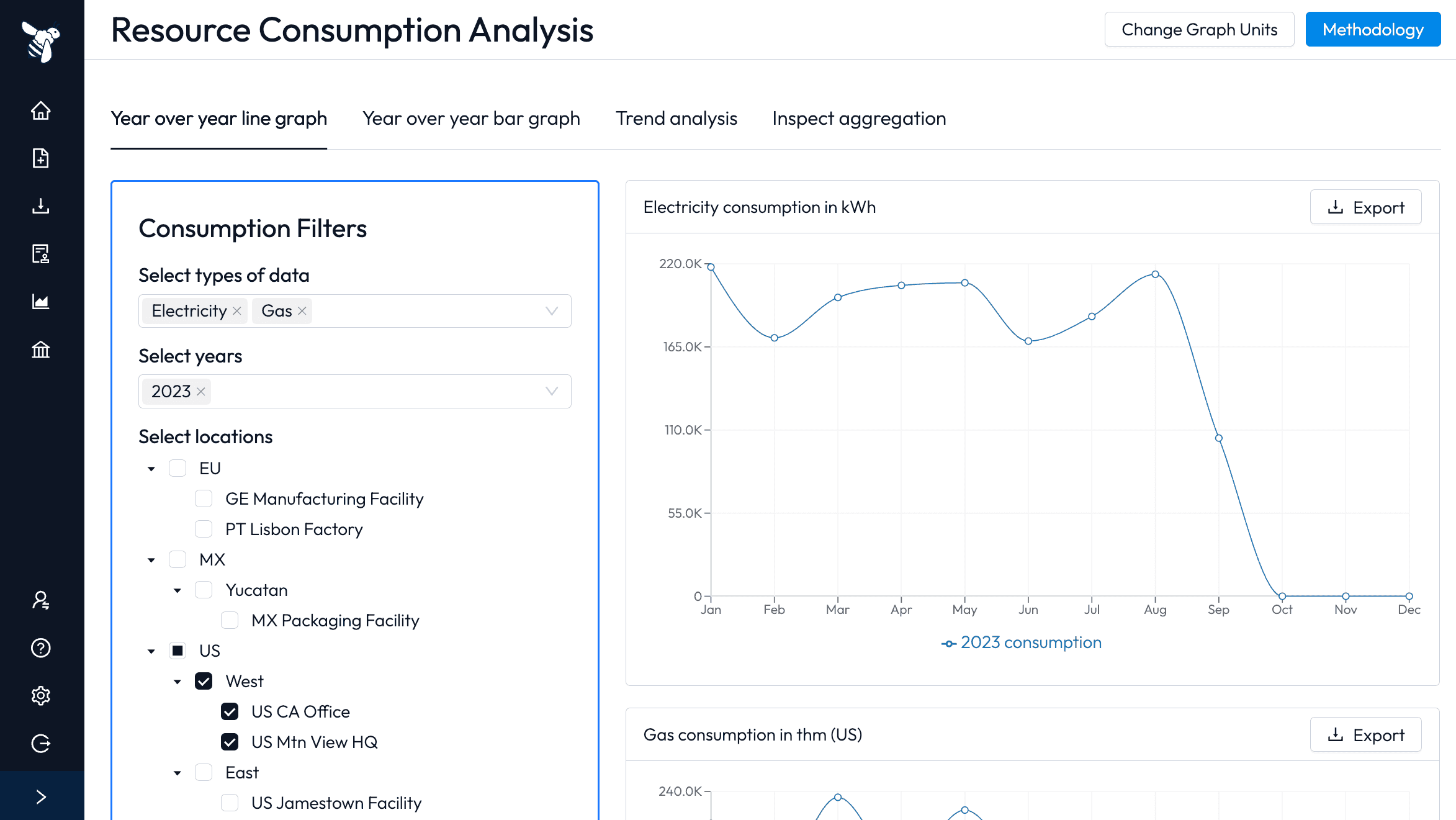Nectar siemens navigator alternative | nectar — automated utility data management screenshot
